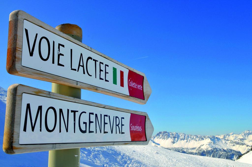 Vtf Le Grand Hotel Montgenèvre Eksteriør billede